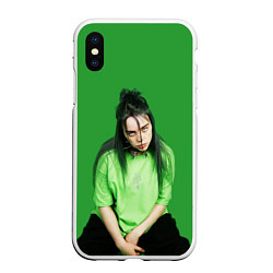 Чехол iPhone XS Max матовый BILLIE EILISH