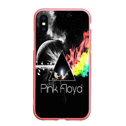 Чехол iPhone XS Max матовый PINK FLOYD