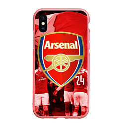 Чехол iPhone XS Max матовый Arsenal, цвет: 3D-баблгам