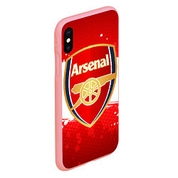 Чехол iPhone XS Max матовый Arsenal, цвет: 3D-баблгам — фото 2