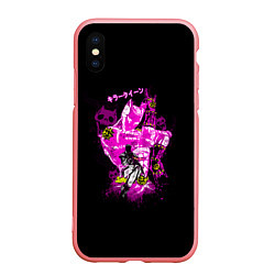 Чехол iPhone XS Max матовый Киллер Квин ЖоЖо, цвет: 3D-баблгам