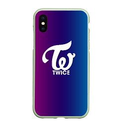 Чехол iPhone XS Max матовый TWICE