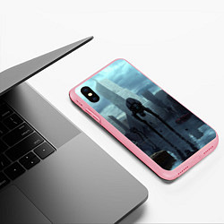 Чехол iPhone XS Max матовый Халф-лайф, цвет: 3D-баблгам — фото 2