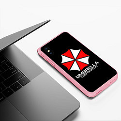 Чехол iPhone XS Max матовый UMBRELLA CORP, цвет: 3D-баблгам — фото 2