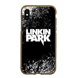 Чехол iPhone XS Max матовый Linkin Park
