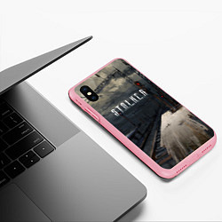 Чехол iPhone XS Max матовый НОВЫЙ СТАЛКЕР, цвет: 3D-баблгам — фото 2