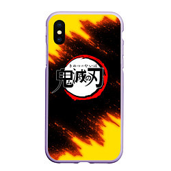 Чехол iPhone XS Max матовый KIMETSU NO YAIBA