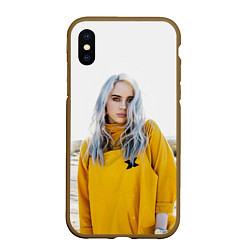 Чехол iPhone XS Max матовый BILLIE EILISH