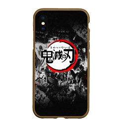 Чехол iPhone XS Max матовый KIMETSU NO YAIBA