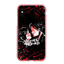 Чехол iPhone XS Max матовый My Chemical Romance, цвет: 3D-баблгам