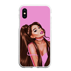 Чехол iPhone XS Max матовый Ariana Grande Ариана Гранде