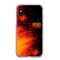 Чехол iPhone XS Max матовый PUBG