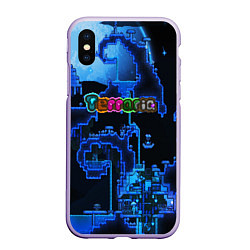 Чехол iPhone XS Max матовый Terraria