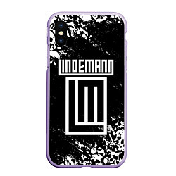 Чехол iPhone XS Max матовый LINDEMANN