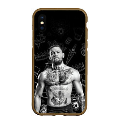 Чехол iPhone XS Max матовый CONOR McGREGOR