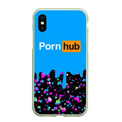 Чехол iPhone XS Max матовый PornHub