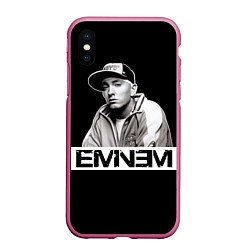 Чехол iPhone XS Max матовый Eminem