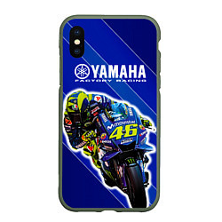 Чехол iPhone XS Max матовый Valentino Rossi