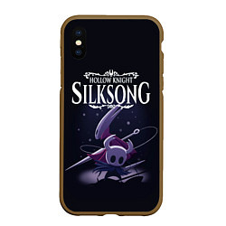 Чехол iPhone XS Max матовый Hollow Knight