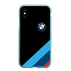 Чехол iPhone XS Max матовый BMW