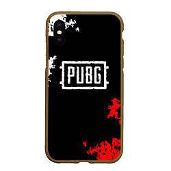 Чехол iPhone XS Max матовый PUBG