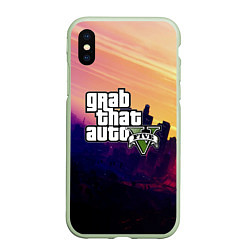 Чехол iPhone XS Max матовый GTA 5