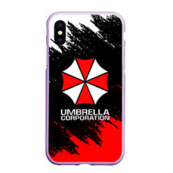 Чехол iPhone XS Max матовый UMBRELLA CORP