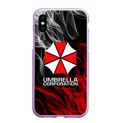 Чехол iPhone XS Max матовый UMBRELLA CORP