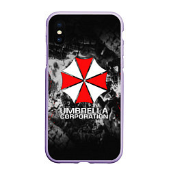 Чехол iPhone XS Max матовый UMBRELLA CORP