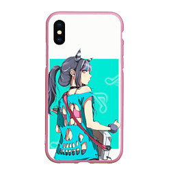 Чехол iPhone XS Max матовый Ibuki Mioda