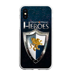 Чехол iPhone XS Max матовый Heroes of Might and Magic, цвет: 3D-белый