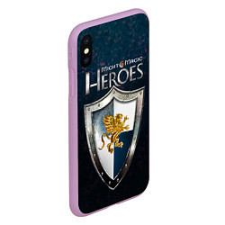 Чехол iPhone XS Max матовый Heroes of Might and Magic, цвет: 3D-сиреневый — фото 2