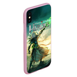 Чехол iPhone XS Max матовый Heroes of Might and Magic, цвет: 3D-розовый — фото 2