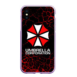 Чехол iPhone XS Max матовый UMBRELLA CORPORATION