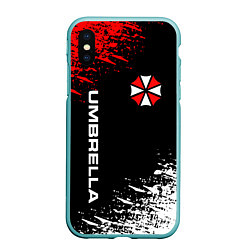 Чехол iPhone XS Max матовый UMBRELLA CORPORATION