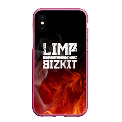 Чехол iPhone XS Max матовый LIMP BIZKIT