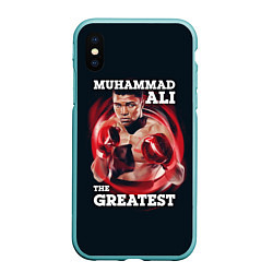 Чехол iPhone XS Max матовый Muhammad Ali