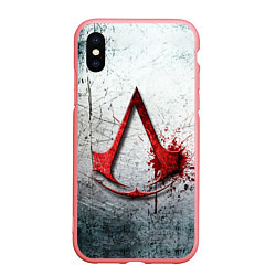 Чехол iPhone XS Max матовый Assassins Creed, цвет: 3D-баблгам