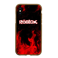 Чехол iPhone XS Max матовый ROBLOX