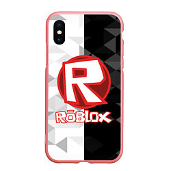 Чехол iPhone XS Max матовый ROBLOX, цвет: 3D-баблгам