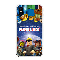 Чехол iPhone XS Max матовый ROBLOX