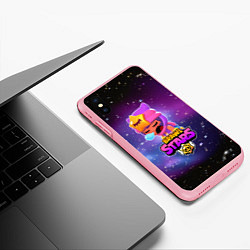 Чехол iPhone XS Max матовый BRAWL STARS SANDY, цвет: 3D-баблгам — фото 2