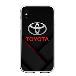 Чехол iPhone XS Max матовый TOYOTA