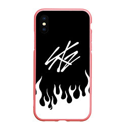 Чехол iPhone XS Max матовый Stray Kids