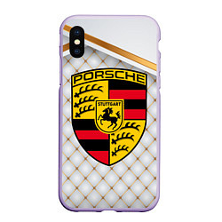 Чехол iPhone XS Max матовый PORSCHE