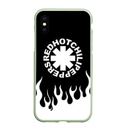 Чехол iPhone XS Max матовый Red Hot Chili Peppers