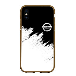 Чехол iPhone XS Max матовый NISSAN