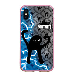 Чехол iPhone XS Max матовый ЪУЪ FORTNITE