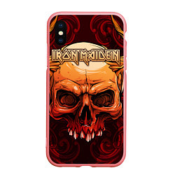 Чехол iPhone XS Max матовый Iron Maiden