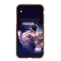 Чехол iPhone XS Max матовый Tony Ferguson